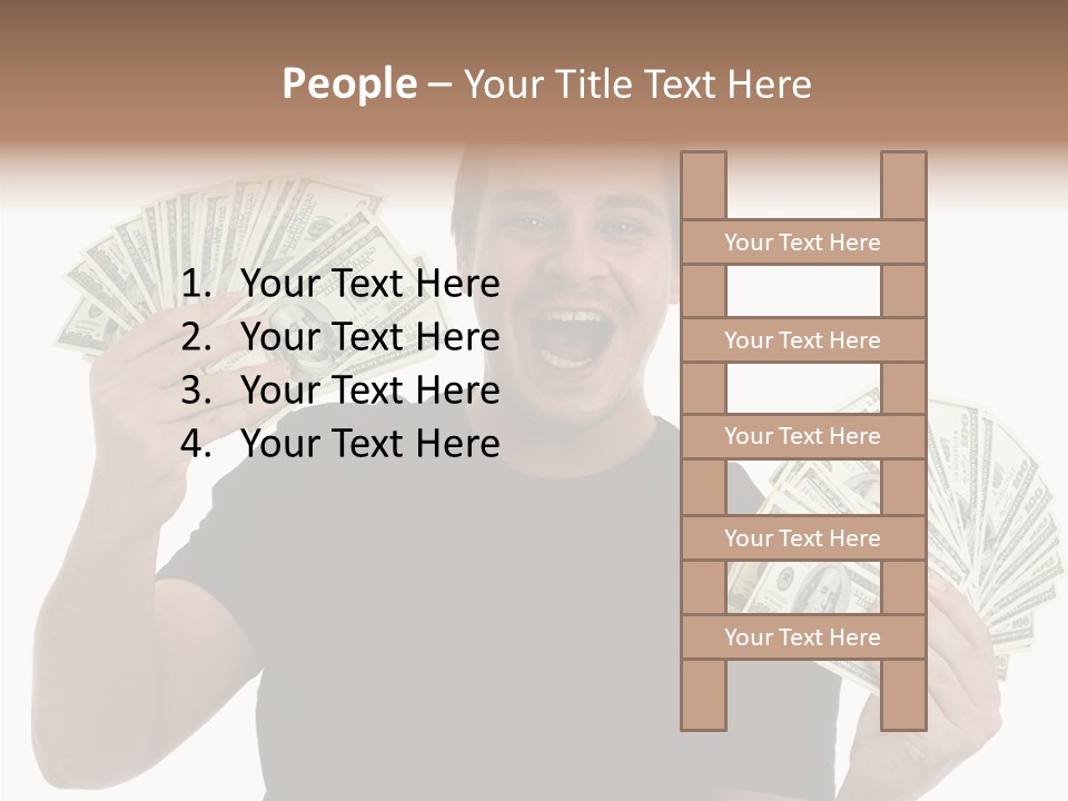 Human Senior Assist PowerPoint Template