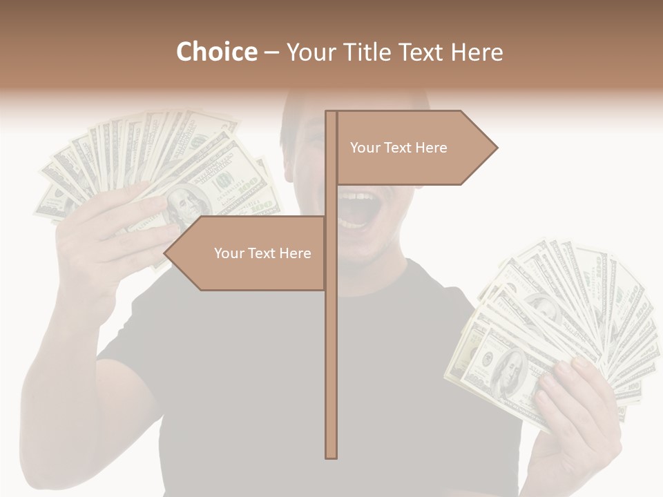 Human Senior Assist PowerPoint Template