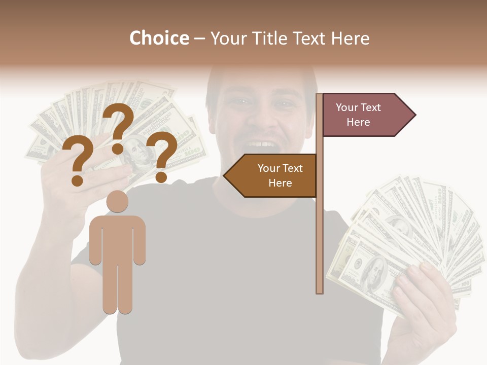 Human Senior Assist PowerPoint Template