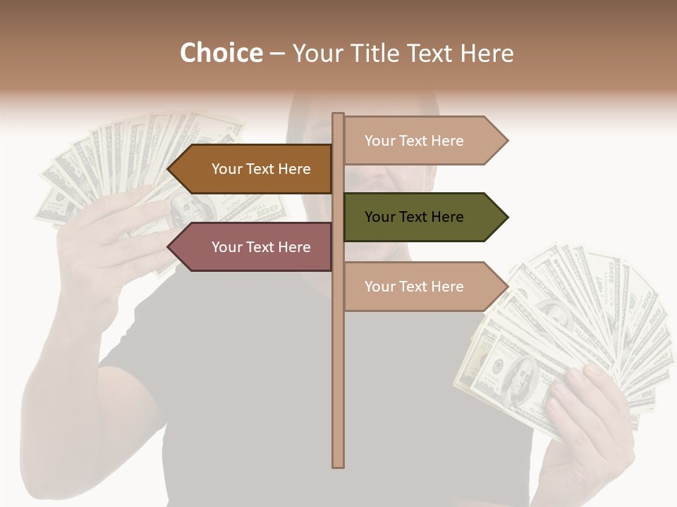 Human Senior Assist PowerPoint Template
