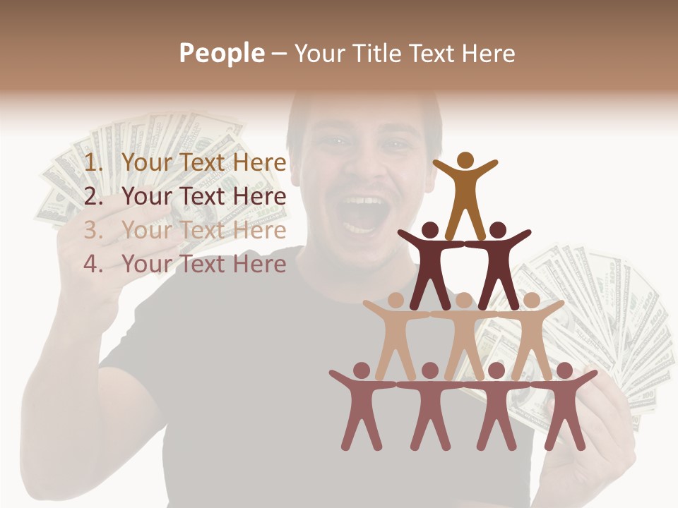 Human Senior Assist PowerPoint Template