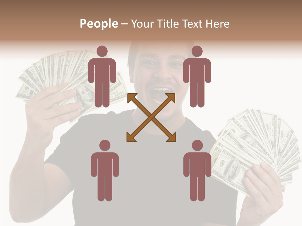 Human Senior Assist PowerPoint Template