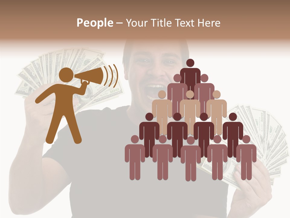 Human Senior Assist PowerPoint Template