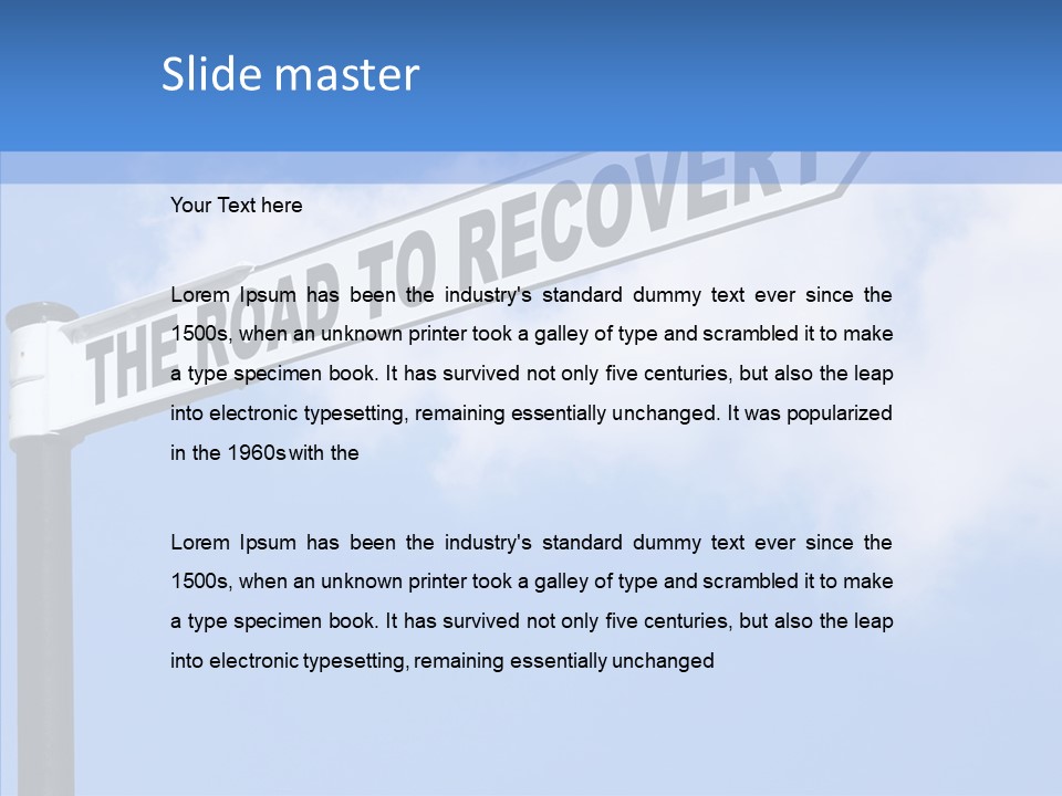Assistance Helping Hand Old PowerPoint Template
