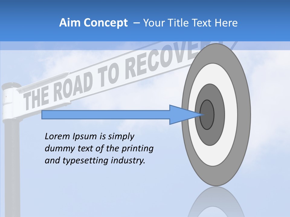 Assistance Helping Hand Old PowerPoint Template