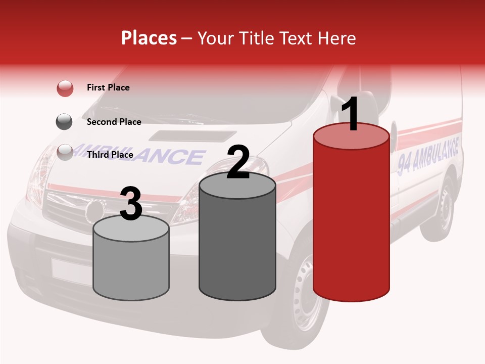 Young Senior Close Up PowerPoint Template