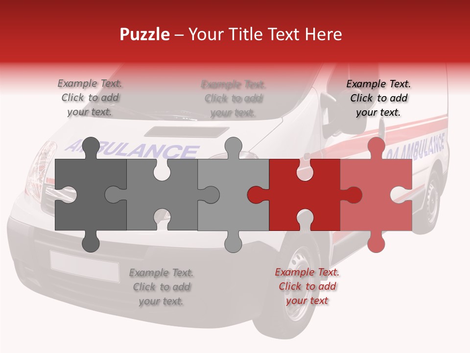 Young Senior Close Up PowerPoint Template