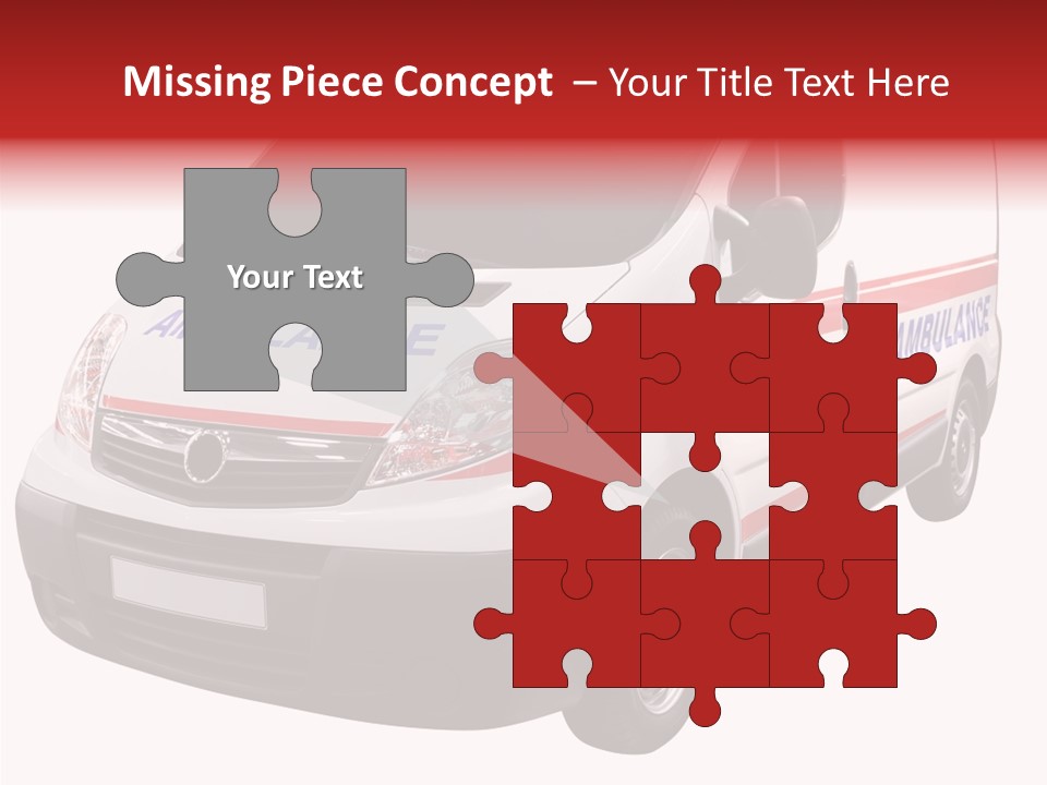 Young Senior Close Up PowerPoint Template