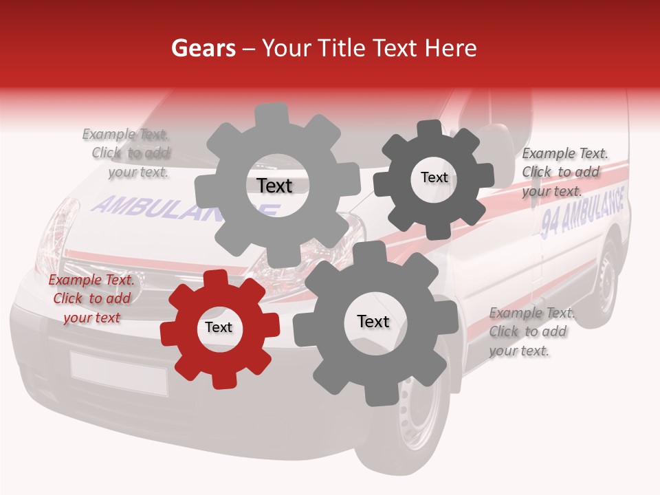 Young Senior Close Up PowerPoint Template