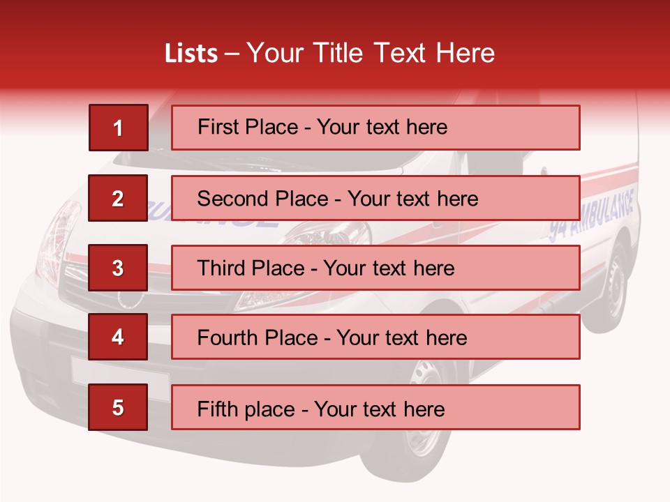 Young Senior Close Up PowerPoint Template