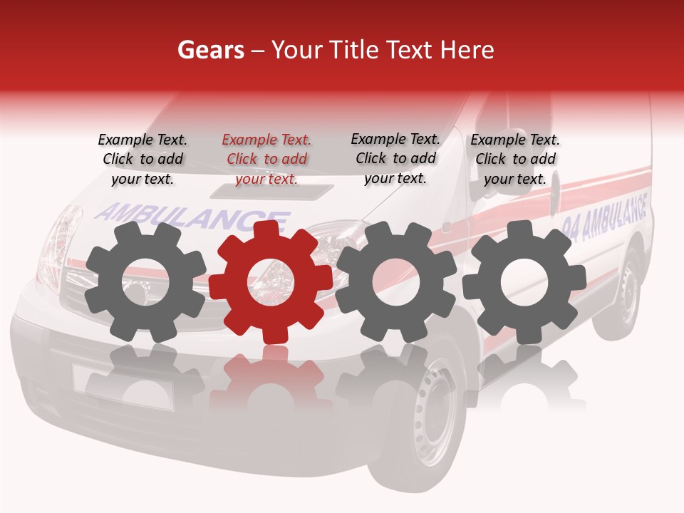 Young Senior Close Up PowerPoint Template