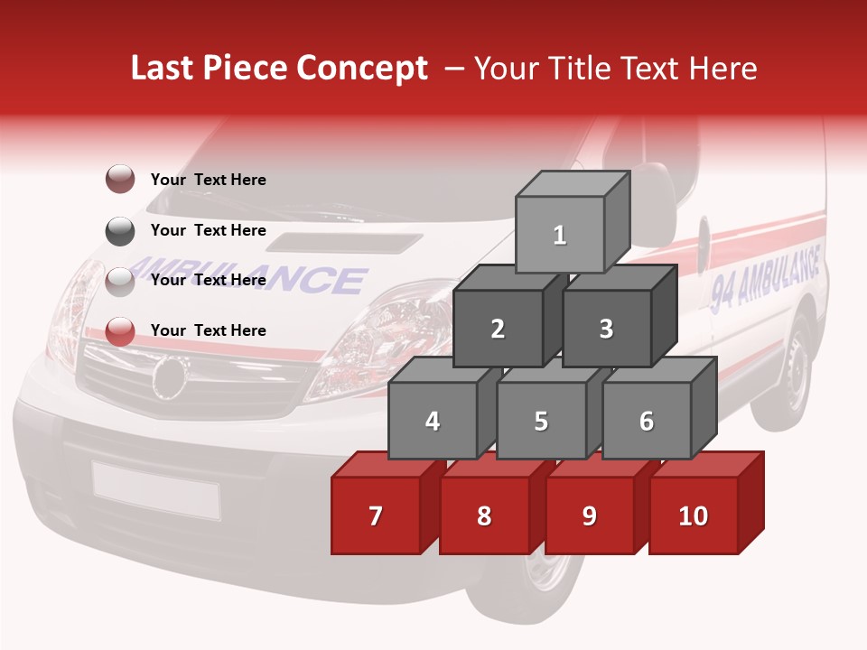 Young Senior Close Up PowerPoint Template