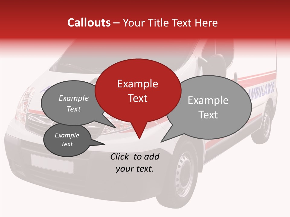Young Senior Close Up PowerPoint Template