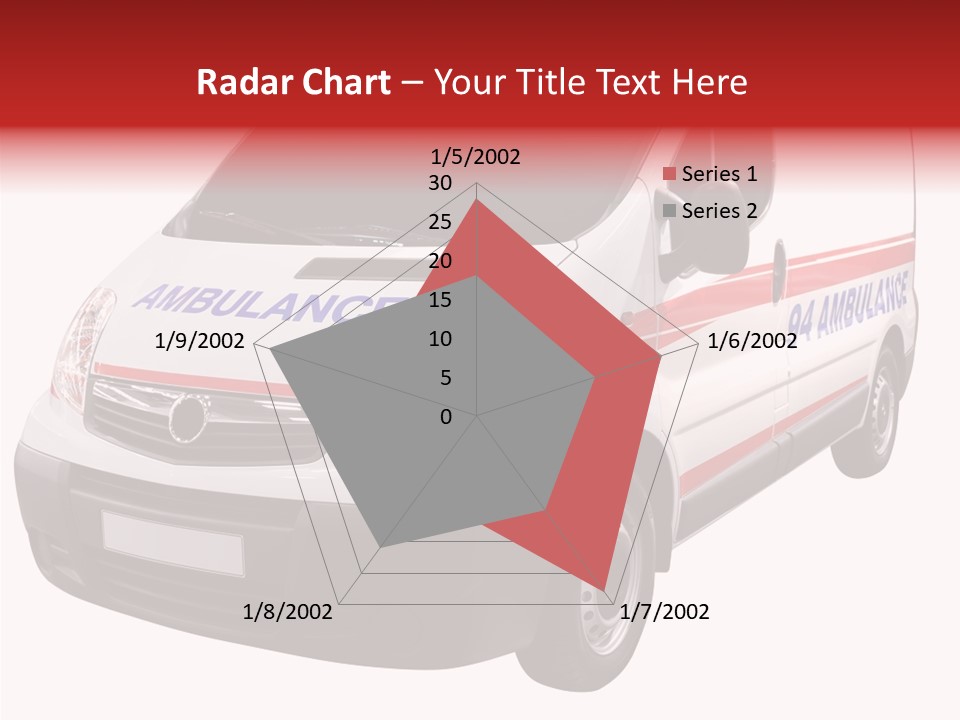 Young Senior Close Up PowerPoint Template