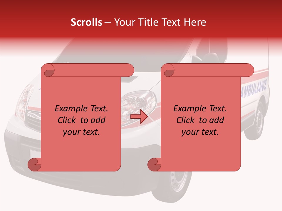Young Senior Close Up PowerPoint Template