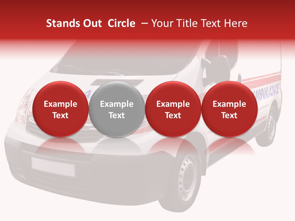 Young Senior Close Up PowerPoint Template