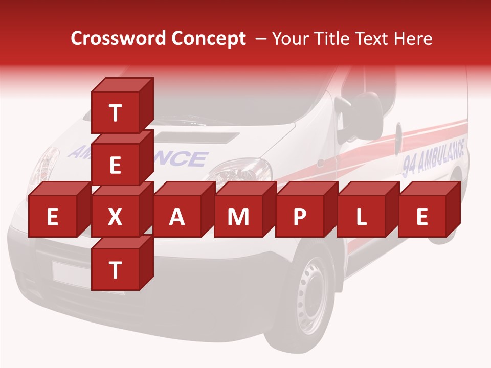 Young Senior Close Up PowerPoint Template