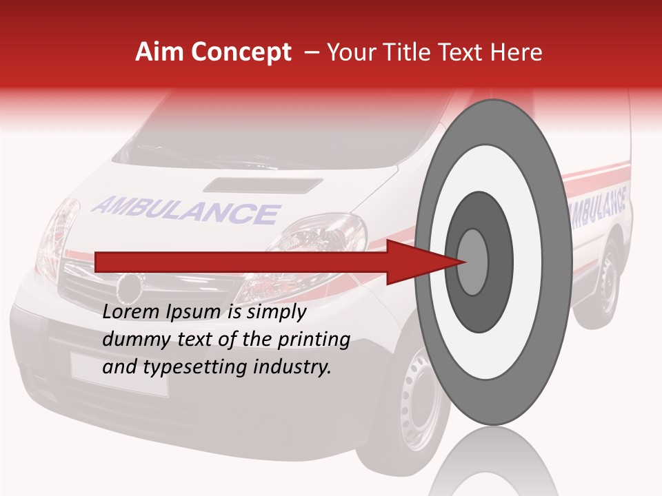 Young Senior Close Up PowerPoint Template