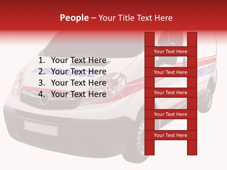 Young Senior Close Up PowerPoint Template