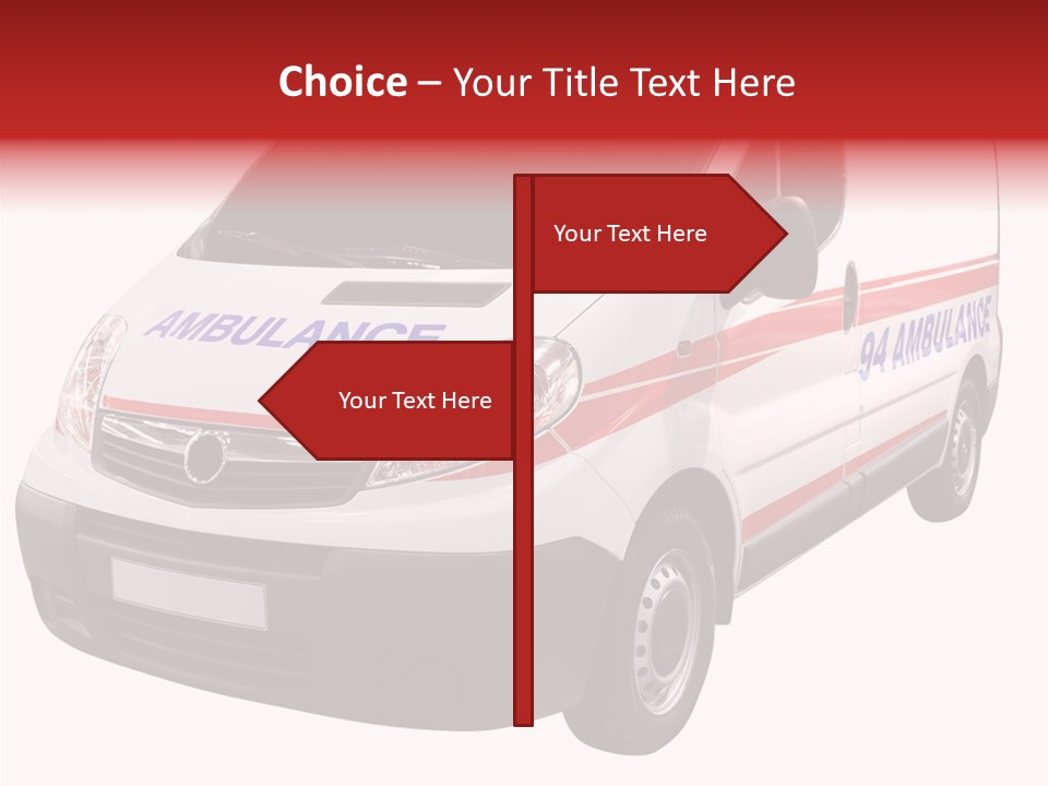 Young Senior Close Up PowerPoint Template