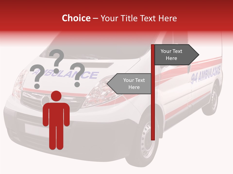 Young Senior Close Up PowerPoint Template