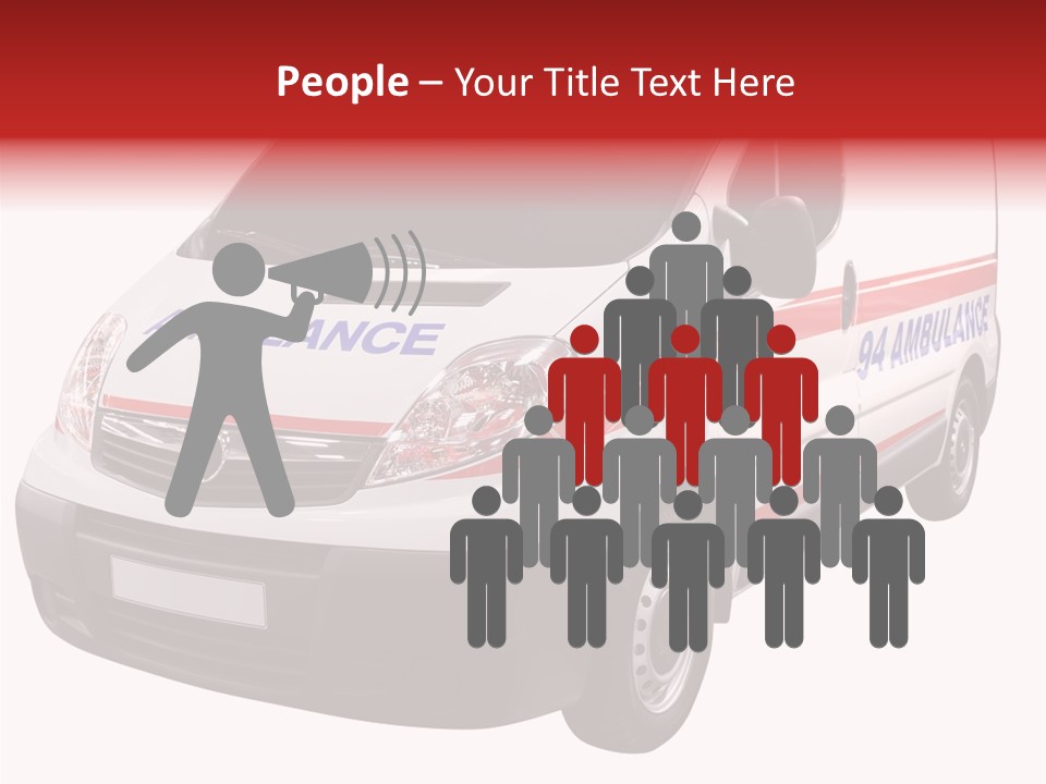 Young Senior Close Up PowerPoint Template