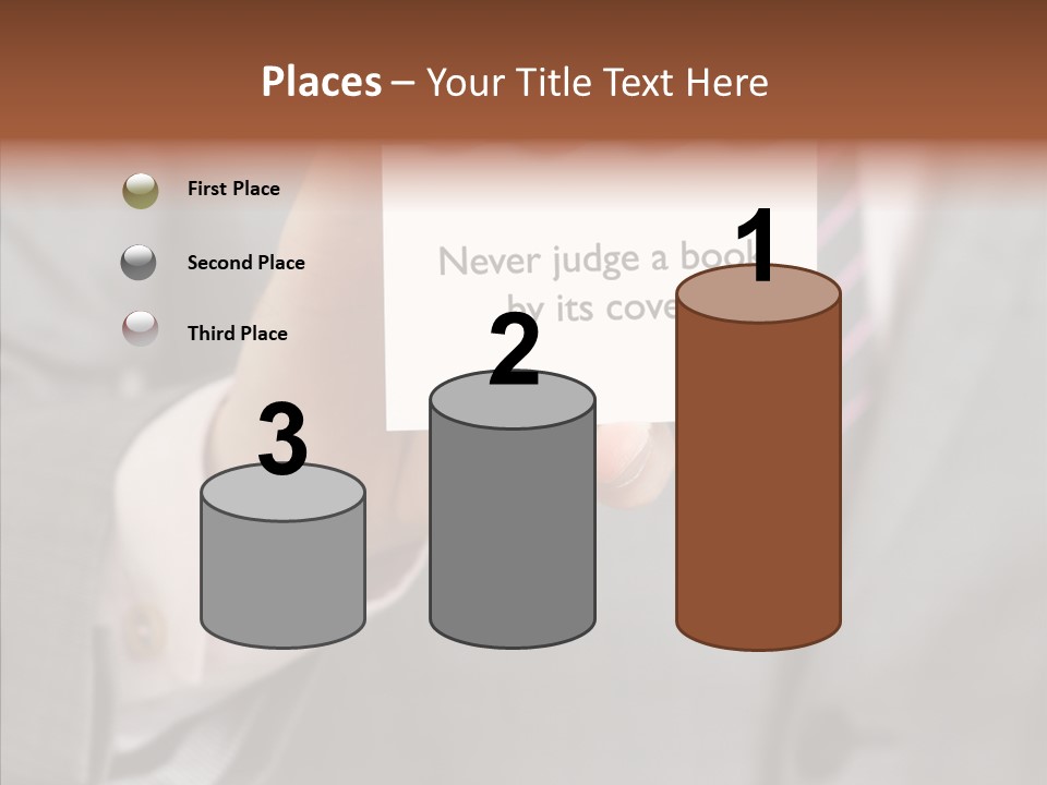 Elderly White Background Background PowerPoint Template