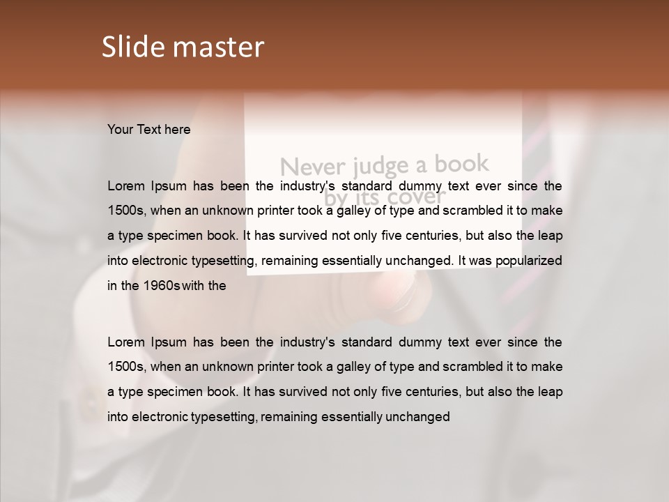 Elderly White Background Background PowerPoint Template