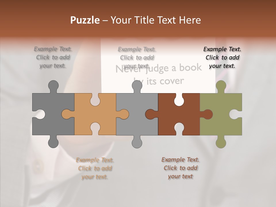 Elderly White Background Background PowerPoint Template