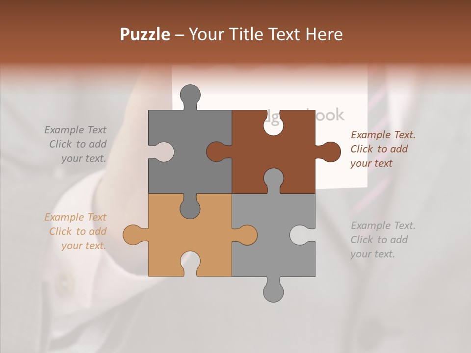 Elderly White Background Background PowerPoint Template