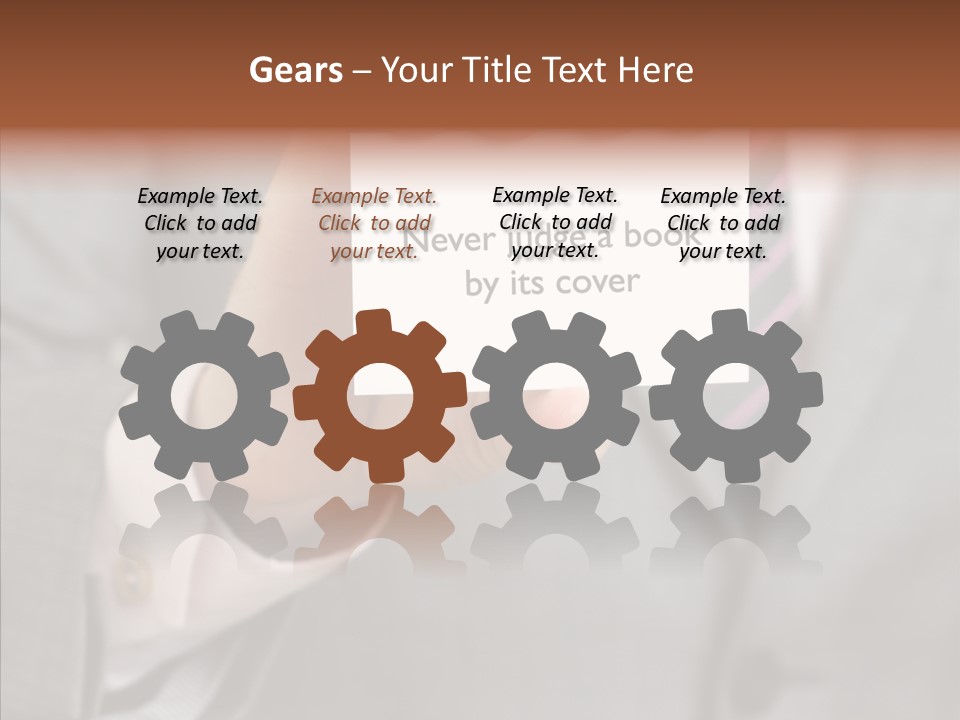 Elderly White Background Background PowerPoint Template