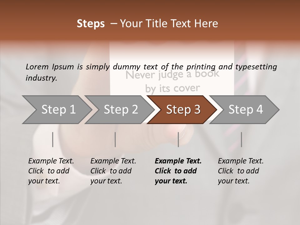 Elderly White Background Background PowerPoint Template