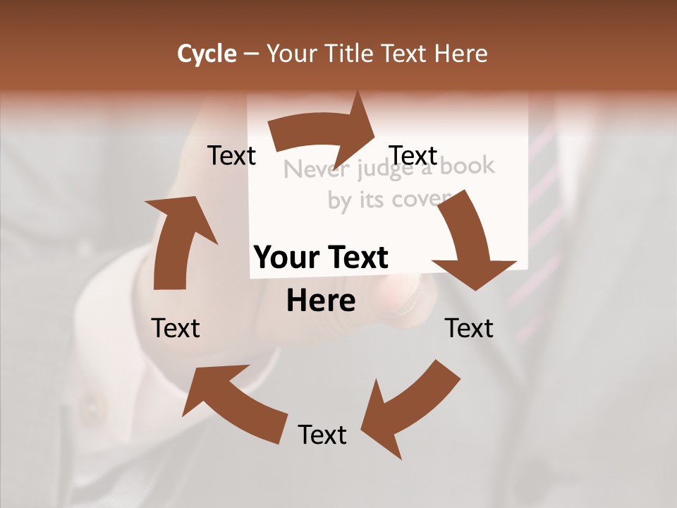 Elderly White Background Background PowerPoint Template