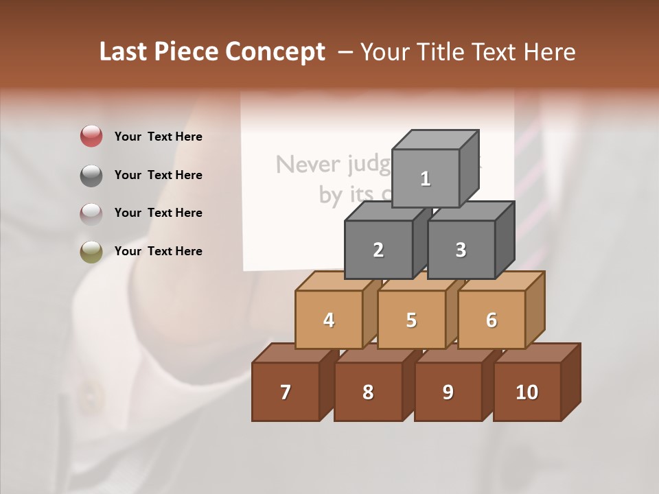 Elderly White Background Background PowerPoint Template