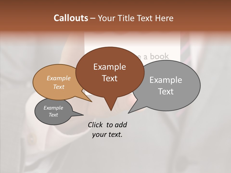 Elderly White Background Background PowerPoint Template