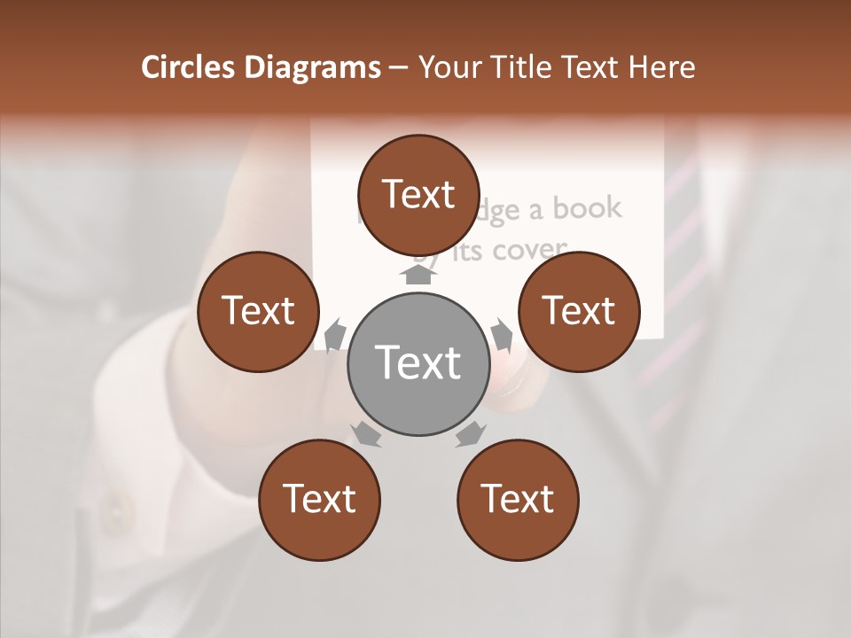 Elderly White Background Background PowerPoint Template