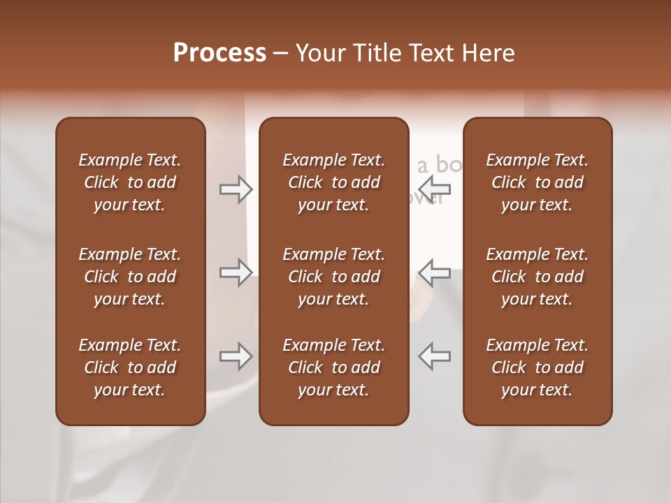 Elderly White Background Background PowerPoint Template