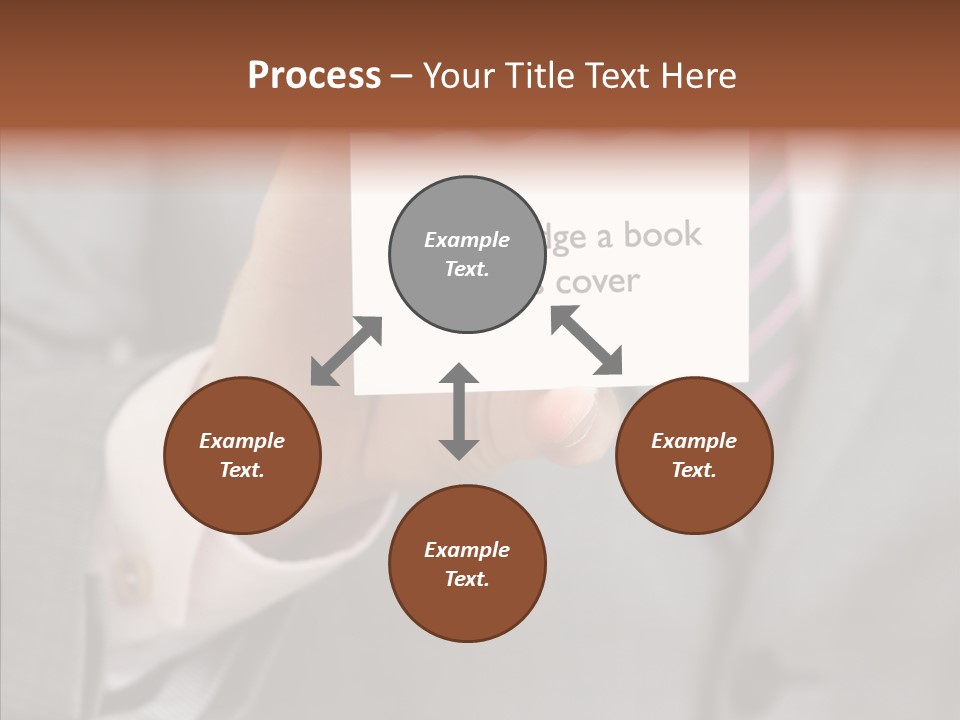 Elderly White Background Background PowerPoint Template