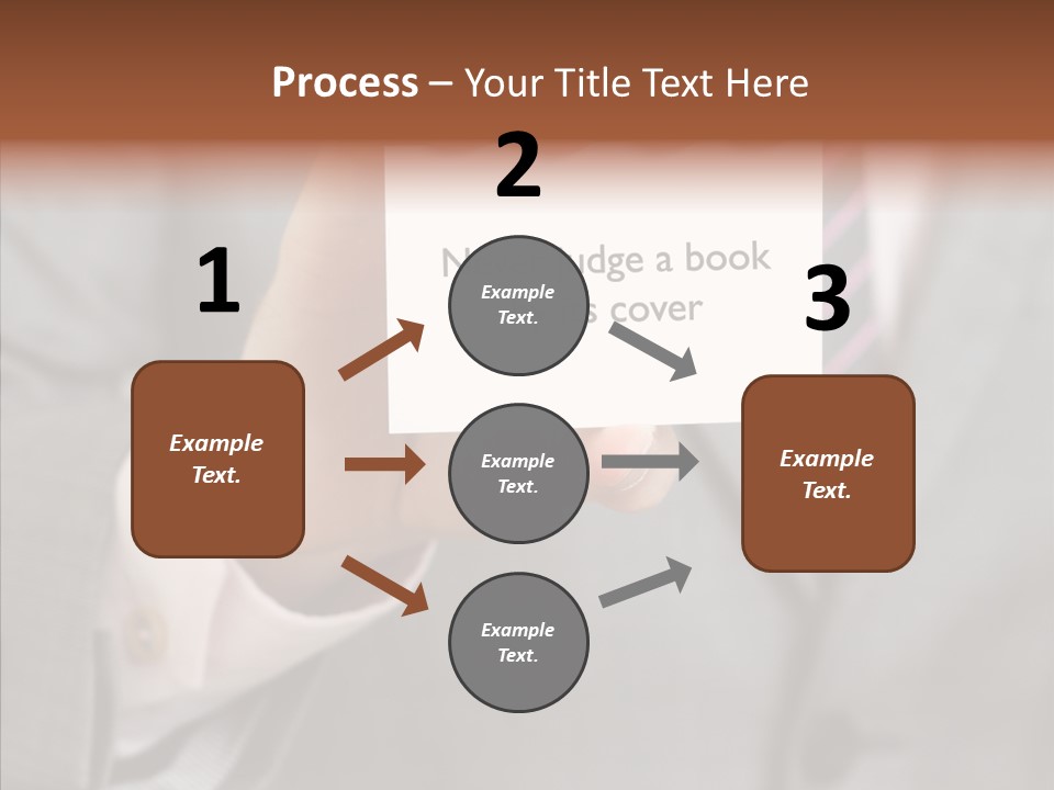 Elderly White Background Background PowerPoint Template