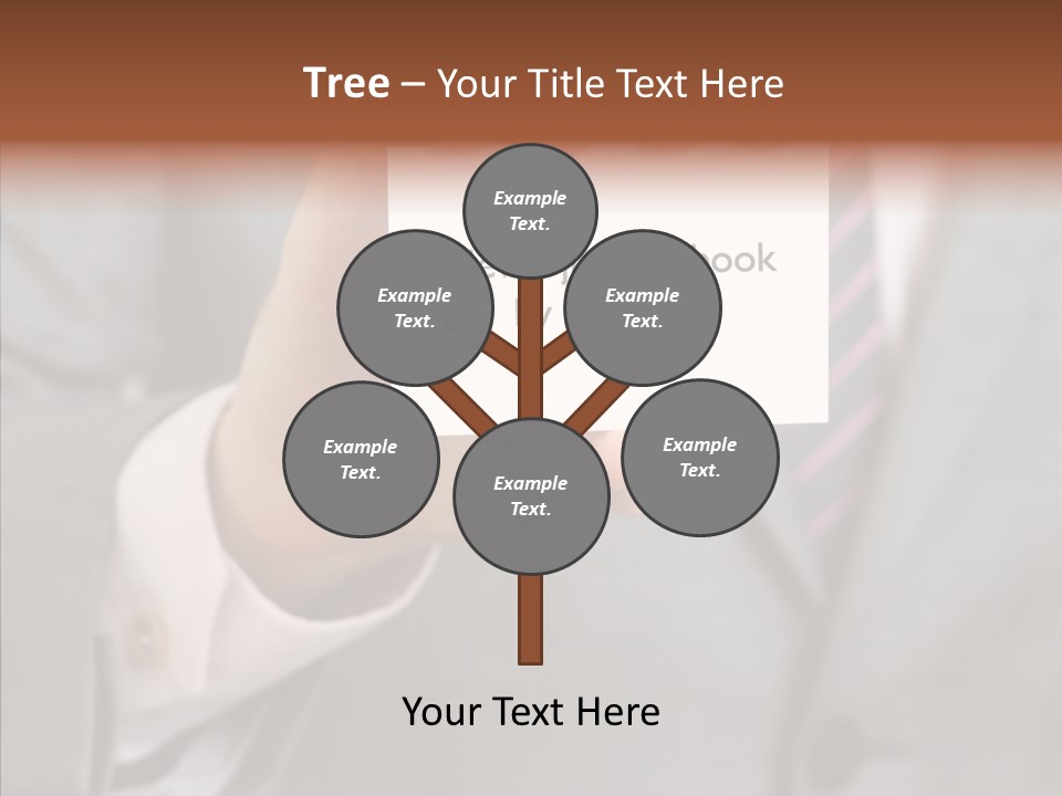 Elderly White Background Background PowerPoint Template