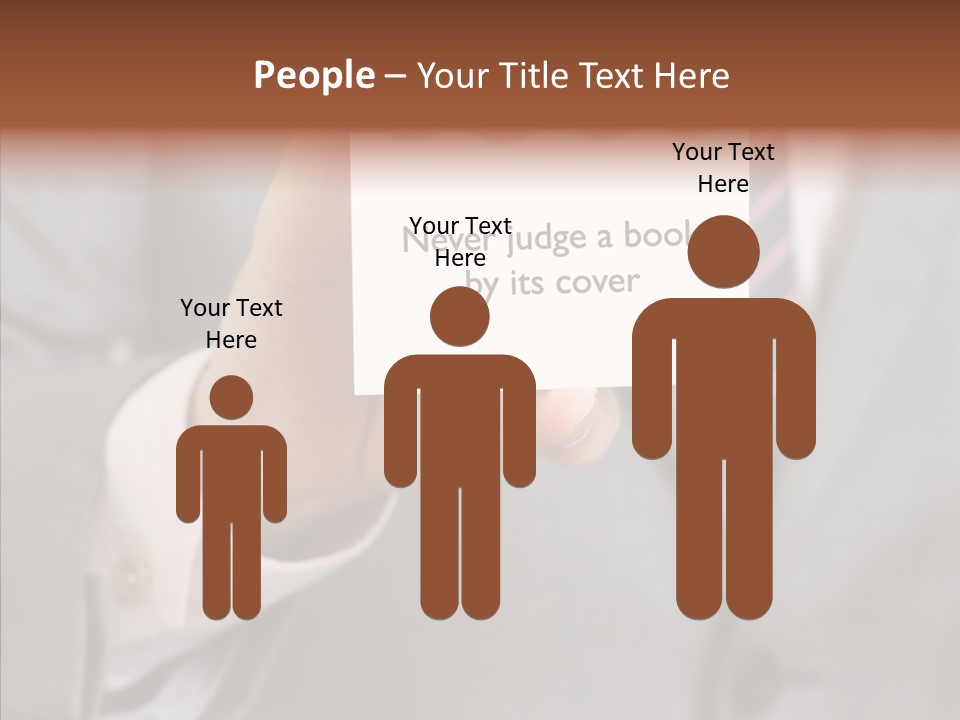 Elderly White Background Background PowerPoint Template