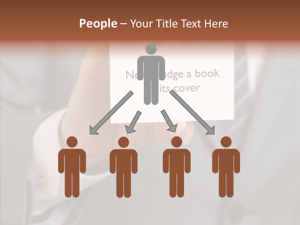 Elderly White Background Background PowerPoint Template