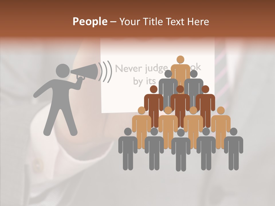 Elderly White Background Background PowerPoint Template