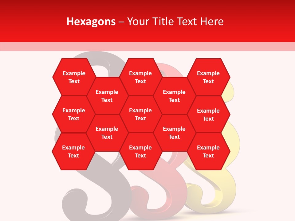 White Closeup Close Up PowerPoint Template