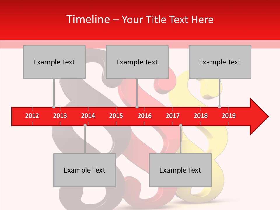 White Closeup Close Up PowerPoint Template