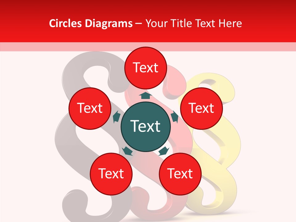 White Closeup Close Up PowerPoint Template