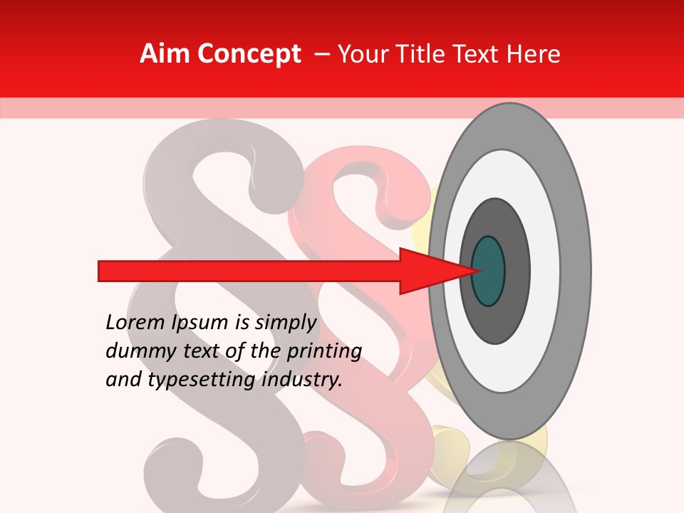 White Closeup Close Up PowerPoint Template