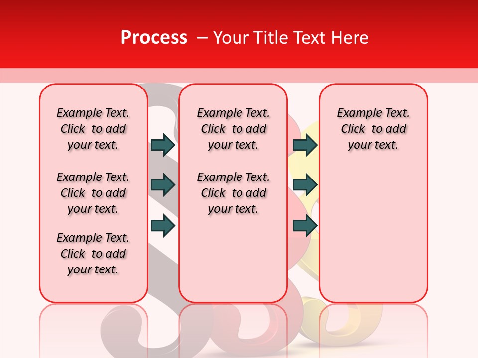 White Closeup Close Up PowerPoint Template