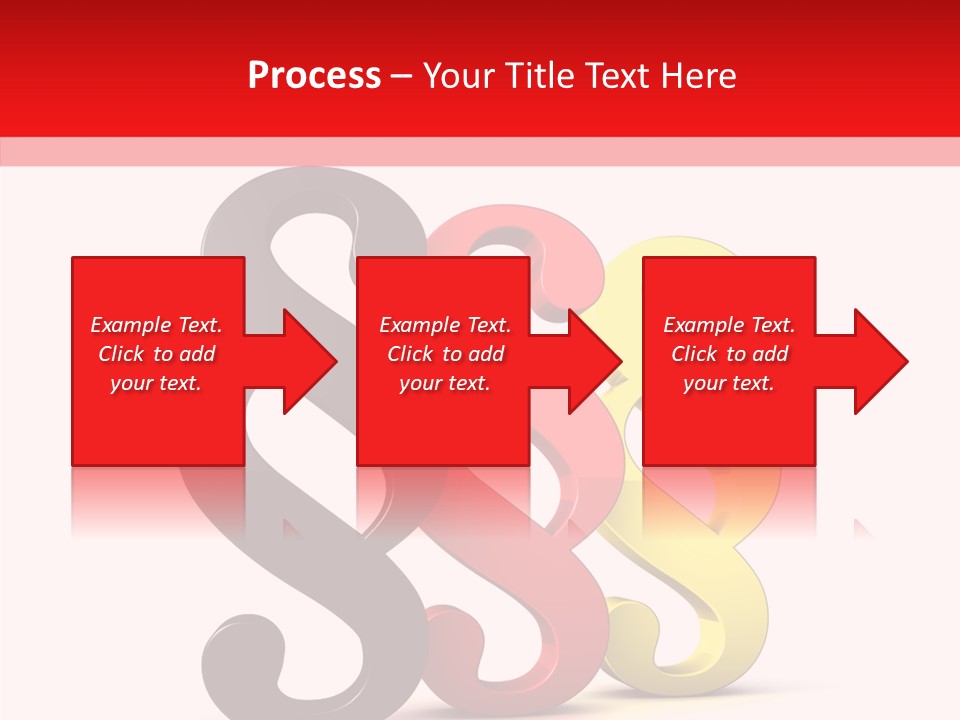 White Closeup Close Up PowerPoint Template