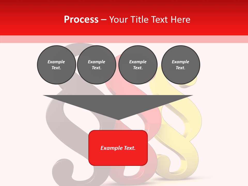 White Closeup Close Up PowerPoint Template